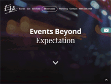 Tablet Screenshot of ebetalent.com